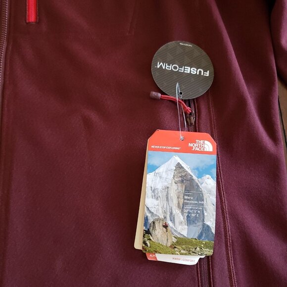 The North Face Men's Fuseform Dolomiti Full Zip Jacket Sequoia Red Fuse Size XL - Picture 9 of 16